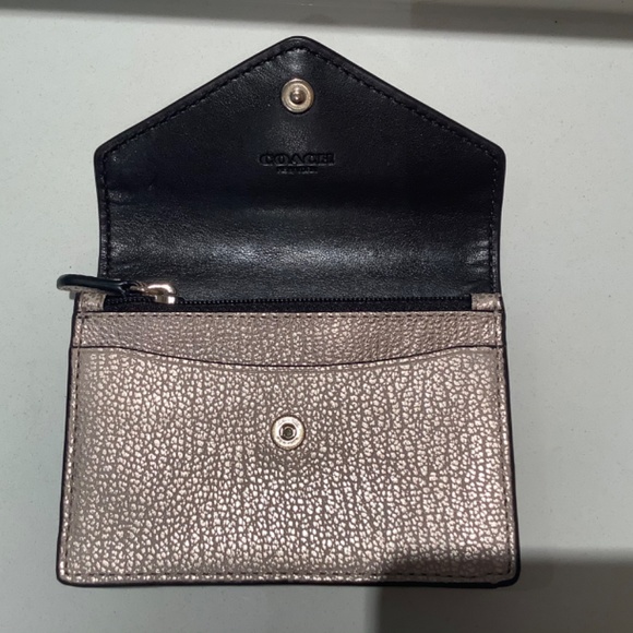 Coach Champagne Key, Coin & Cardholder - Picture 2 of 4